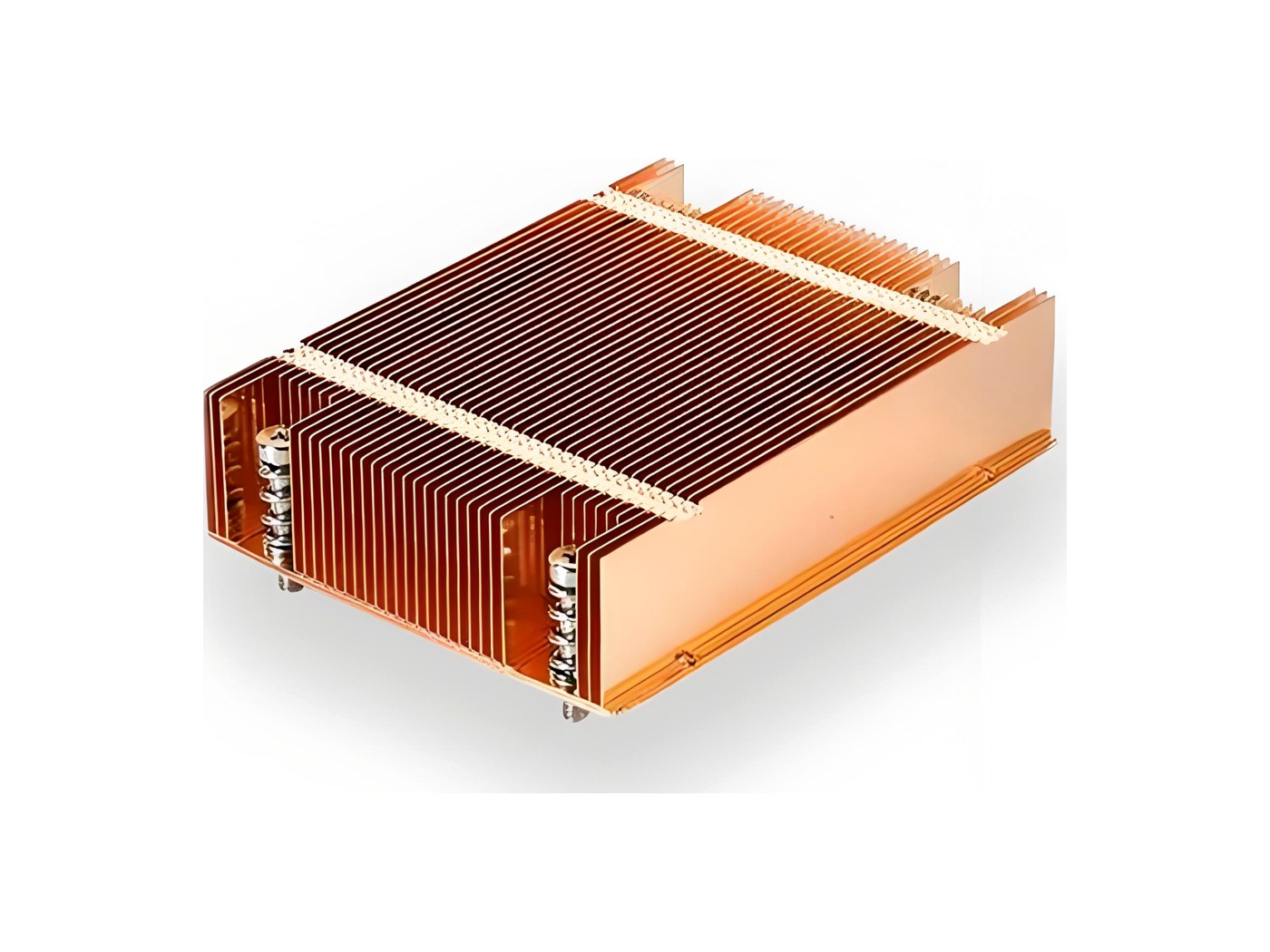 Skived Fin Heatsink — view 2